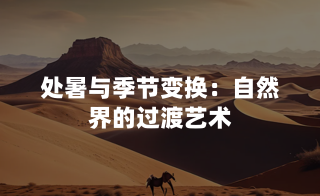 处暑与季节变换：自然界的过渡艺术